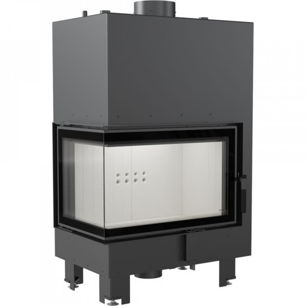 Piec kominkowy na pellet z płaszczem wodnym Costanza 12kW Idro 5.0 mbm 10 l bs - Piec kominkowy na pellet z płaszczem wodnym Costanza 12kW Idro 5.0